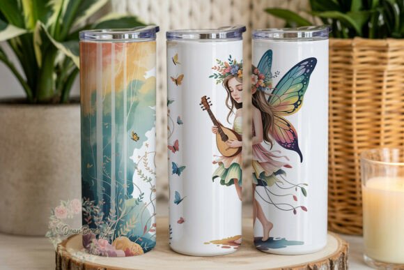 Ethereal Fairy Forest 20oz Tumbler Wrap
