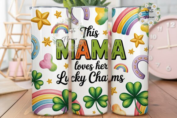Lucky Charms Mama 20oz Tumbler Wrap