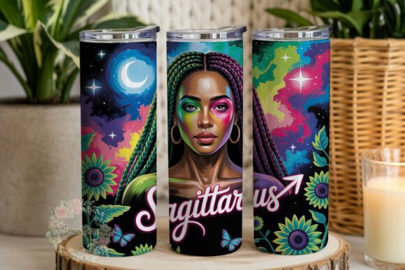 Sagittarius Zodiac 20oz Tumbler Wrap