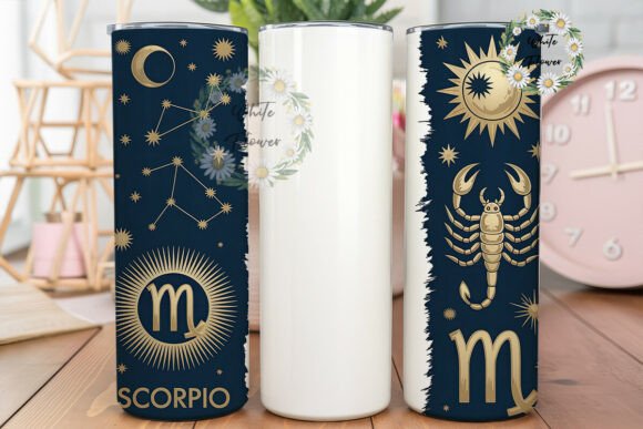 Scorpio Zodiac Celestial 20oz Tumbler